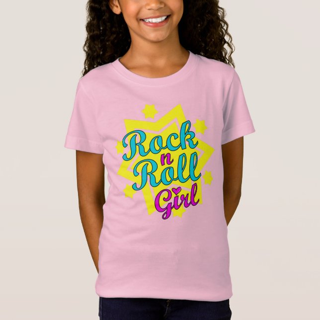 Camiseta Rock n Roll Girl (Frente)