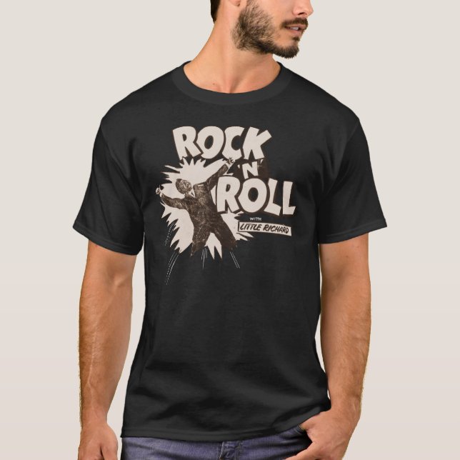 Camiseta ROCK N ROLL Little Richard Essencial T-Shirt (Frente)