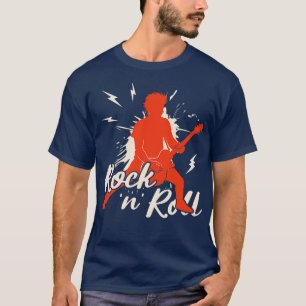 Camiseta Rock n Roll Music Dancing Concert Festival 19
