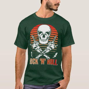 Camiseta Rock n Roll Music Dancing Concert Festival 21