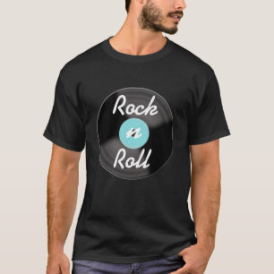 Camiseta Rock n Roll Record T Shirt