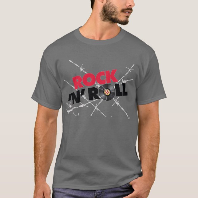 Camiseta Rock N Roll T-Shirt (Frente)