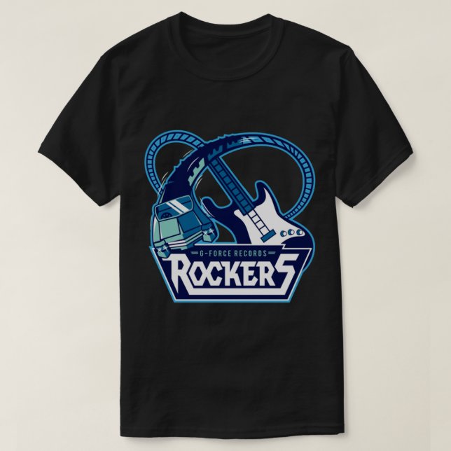 Camiseta Rock n Roller Porta copos T-Shirt Essencial (Frente do Design)