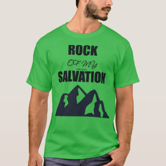 Camiseta Rock Of My Salvation Bíblia Verse