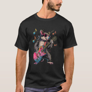 Camiseta Rock Ogambm Tocando Violão - Testemunha Engraçada