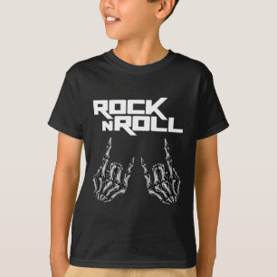 Camiseta Rock On Banda Para As Mulheres Rock And Rols Para 