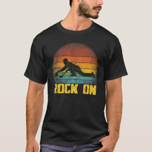 Camiseta Rock On Curling Winter Sports Skip Bonspiel 2022 C