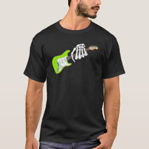 Camiseta Rock On Guitar Neck - Com Uma Doce Pedra E Roll