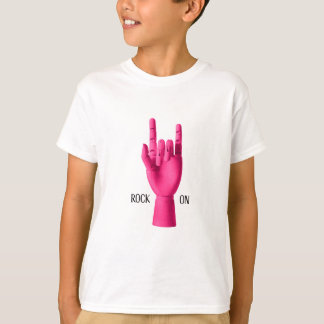 Camiseta Rock On, T-shirt para crianças