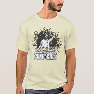 Camiseta Rock Punk de Alta Tensão