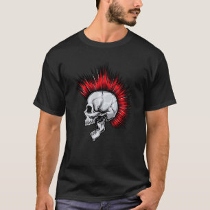 Camiseta Rock Punk Skull