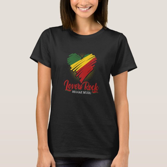 Camiseta Rock Reggae Music Culture Tradiage Reggae (Frente)