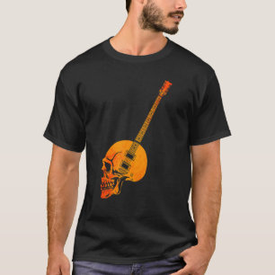 Camiseta Rock Retro Rock & Roll Guitar Player Rock and Roll