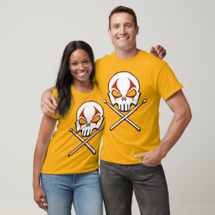 Camiseta Rock & Roll Cima Orgânica de Homens Pesa