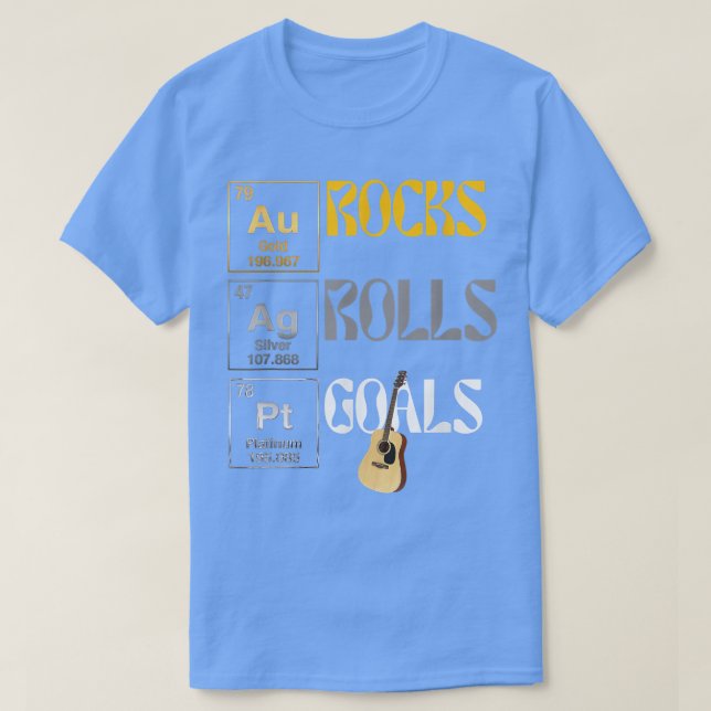 Camiseta Rock & Roll Guitar Shredder,Funny Science Gift for (Frente do Design)
