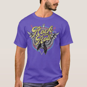 Camiseta Rock Roll Guitar Wings Música School of Rock Class