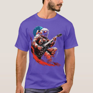 Camiseta Rock Roll Music Concert Festival Astronaut Space G