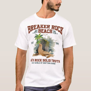 Camiseta Rock Solid Beach Vbs 2024 Retro Breaker Rock