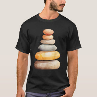 Camiseta Rock Stacker Rock Balancing Rock Stack Cairn Rock