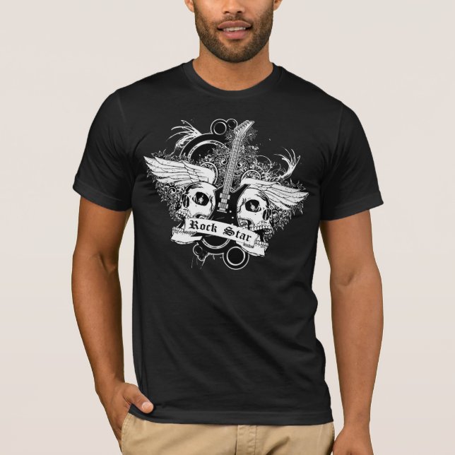 Camiseta Rock Star (Frente)
