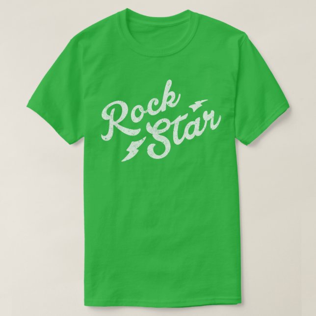 Camiseta Rock Star (Frente do Design)