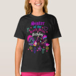 Camiseta Rock Star Sister da Birthday Girl | Rock Star<br><div class="desc">Comemore o aniversário com esta camiseta especial,  design personalizada</div>