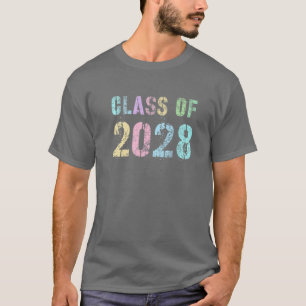 Camiseta Rock Stars: Futura CLASSE De Graduação De 2028 Ade