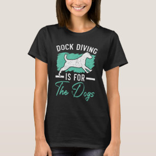 Camiseta Rock The Dock Dock Merging Canine Water Sport Dock