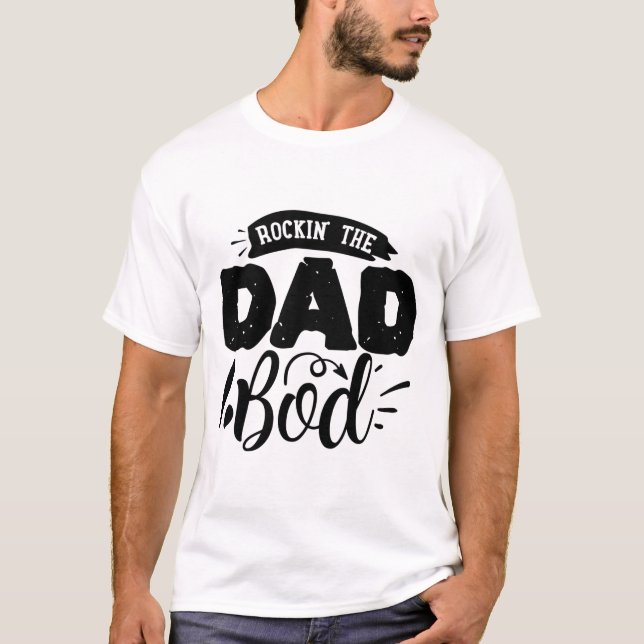 Camiseta Rock The Pai Bod (Frente)