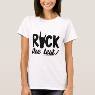 Camiseta Rock The Test Day Exam For Teacher Student