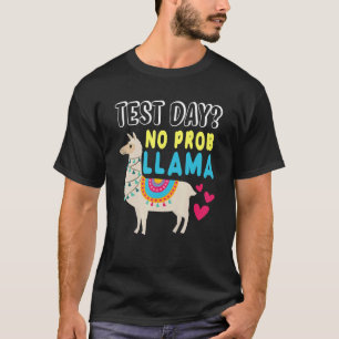 Camiseta Rock the Test Day Llama Teacher Exam Testing Teach
