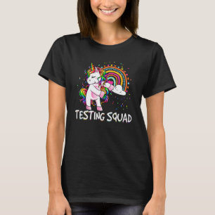 Camiseta Rock The Test Day Testing Squad Unico