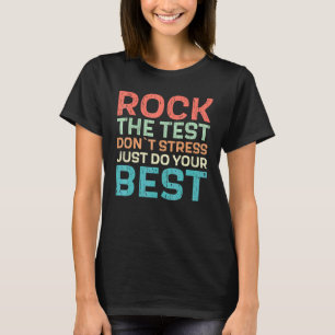 Camiseta Rock The Test - Professor