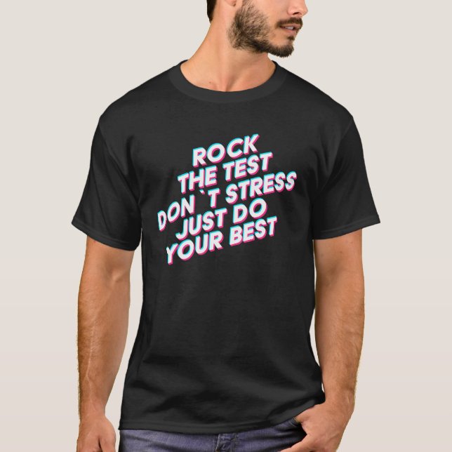 Camiseta Rock The Test - Professor 1 (Frente)