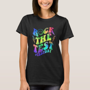 Camiseta Rock The Test Teacher Day Testing Day (Dia de Test