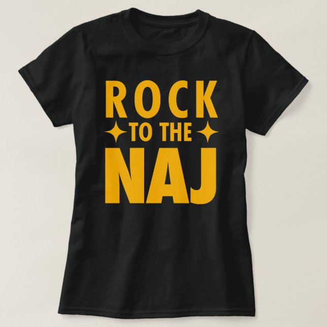 Camiseta Rock to Naj (*ORIGINAL DESIGN*) (Frente do Design)