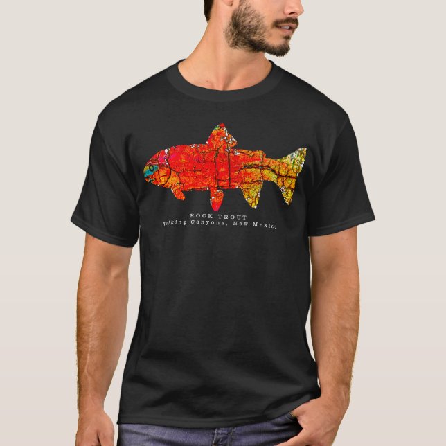 Camiseta ROCK TROUT (Frente)