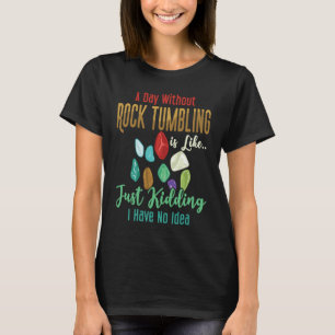 Camiseta Rock Tumbling Stone Polonês Kit Iniciante