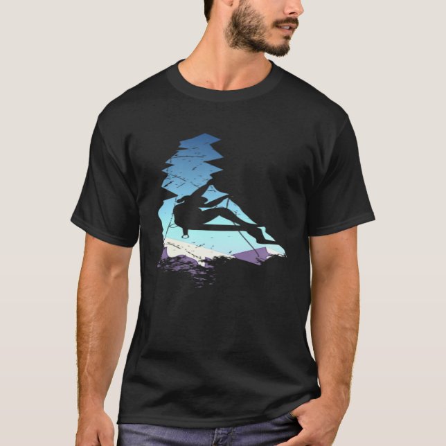 Camiseta Rock Wall Female Climber (Frente)