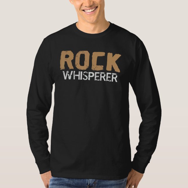 Camiseta Rock Whisperer Rocks Collector Rockhounding (Frente)