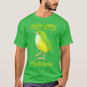 Camiseta Rock Wren Piwauwau NZ