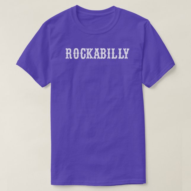 Camiseta Rockability (Frente do Design)