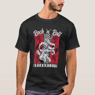 Camiseta Rockabilthing Rock N Roll Swing Greaser