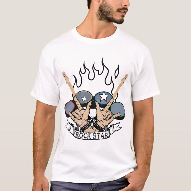 Camiseta Rockband (Frente)
