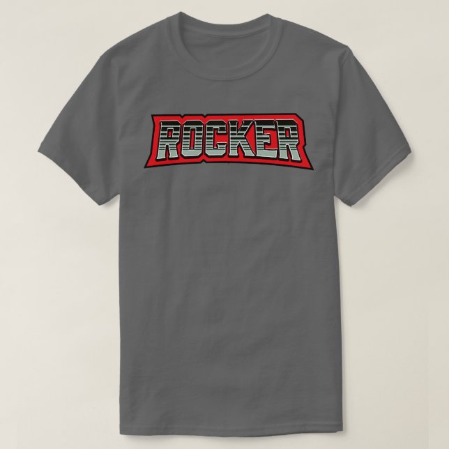 Camiseta Rocker (Frente do Design)