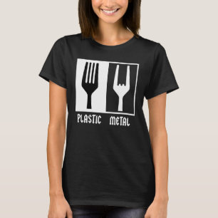 Camiseta Rocker Rock Metal Plastic Fork Rock