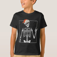 Rocker Skeleton Boné Skater Legal Halloween Punk