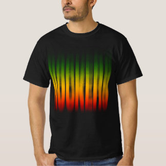 Camiseta Rockers Típicos Efeito Desfocado Rasta Reggae