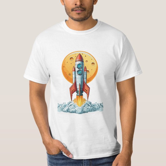 Camiseta rocket (Frente)