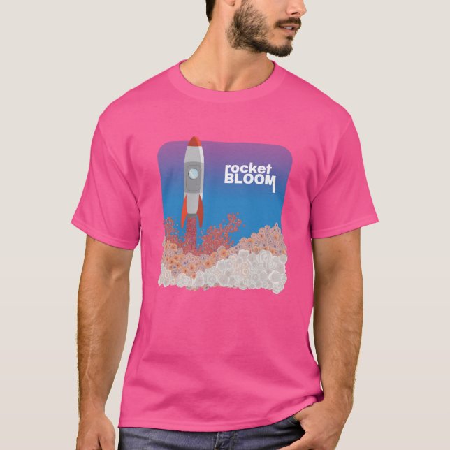 Camiseta Rocket Bloom (Frente)